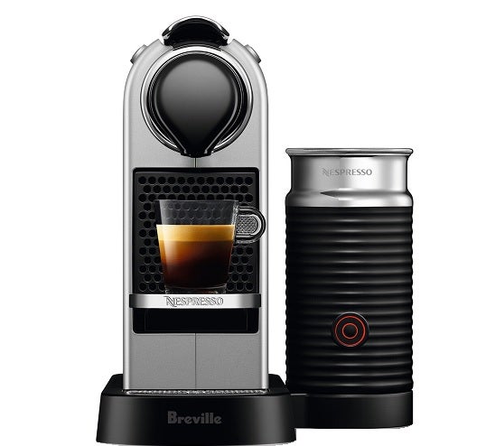 Breville BEC660SIL Citiz Nespresso Capsule Coffee Machine